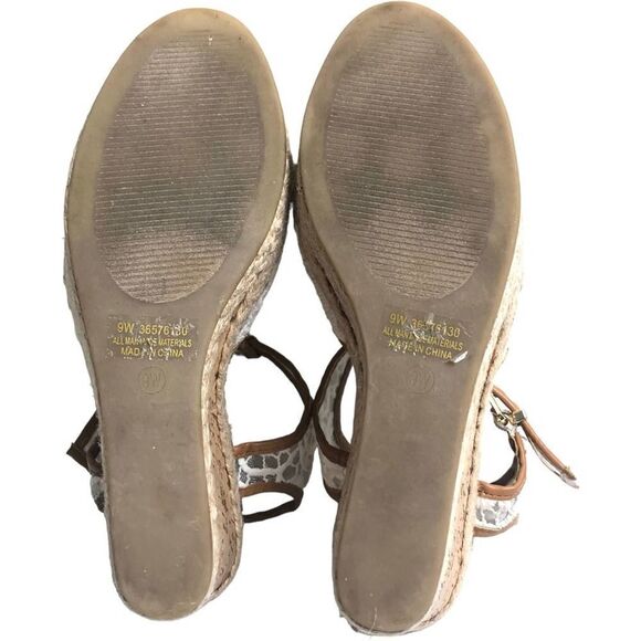 Cato Lace Cork Wedge Sandals - Picture 11 of 11